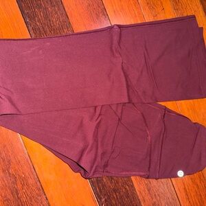 Lululemon Burgundy Leggings
